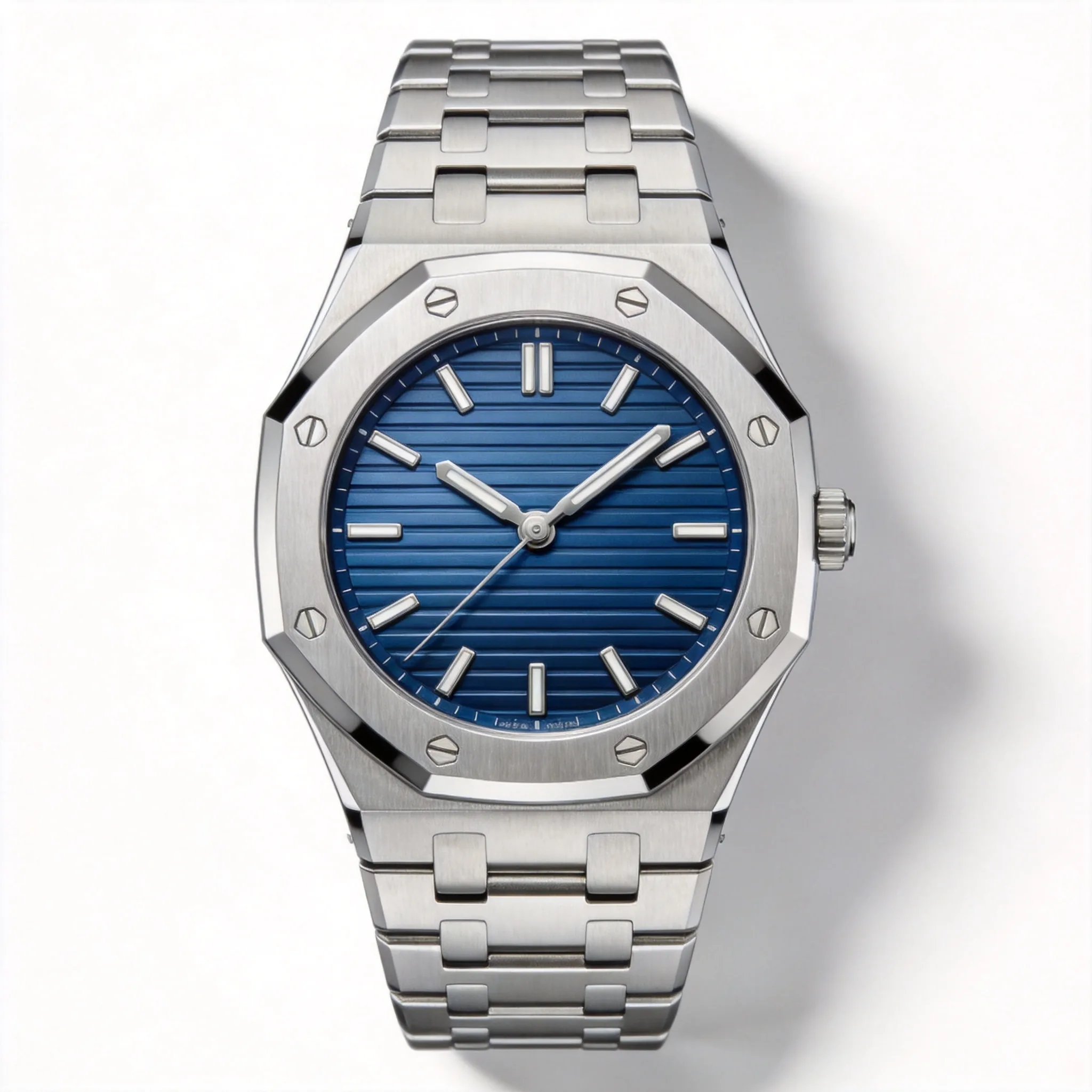 Steel sports watch